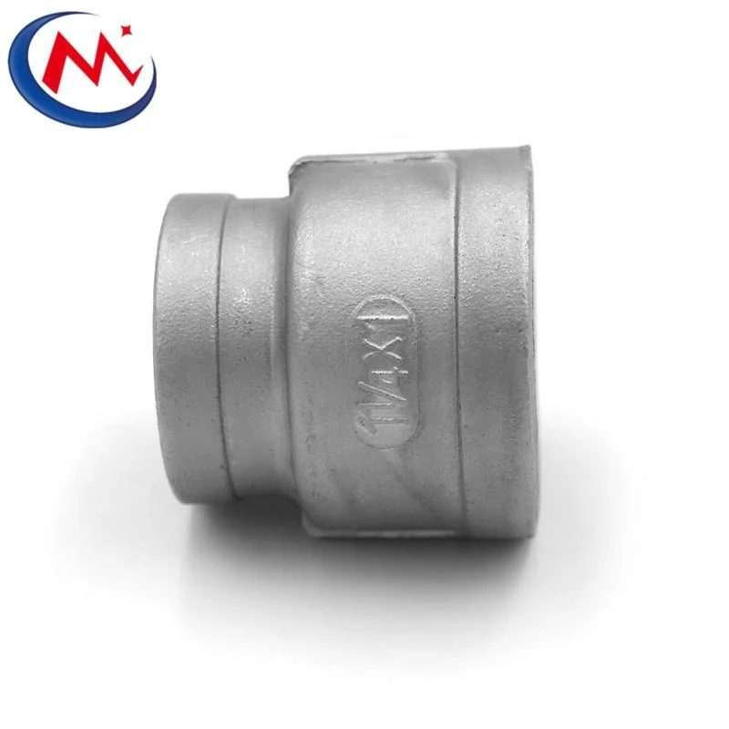 150lb NPT Bsp Female Thread Stainless Steel 304 316 Reducing Socket Reducing Coupling