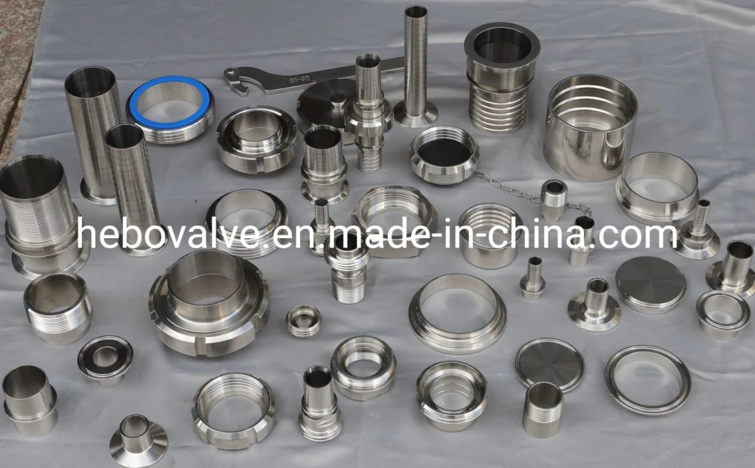 Stainless Steel Food Grade SMS/DIN Pipe Fittings Union