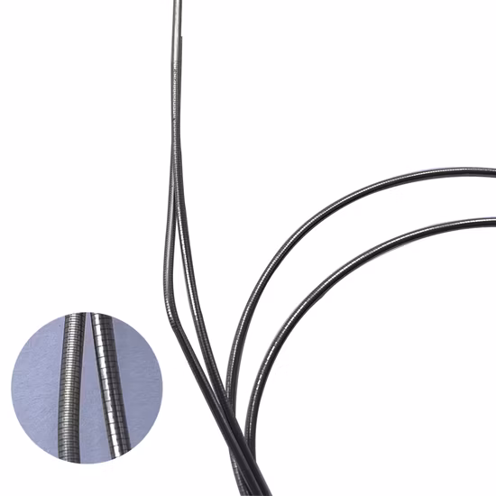 L'endoscope de usinage médical de haute précision de tube d'acier inoxydable fait sur commande partie l'hypotube